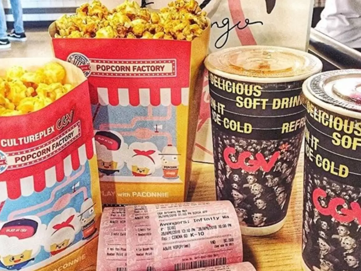 Giá bắp nước CGV Vincom Đà Nẵng
