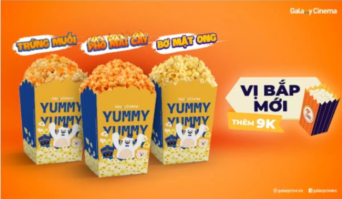 Giá bắp nước ở Galaxy Đà Nẵng