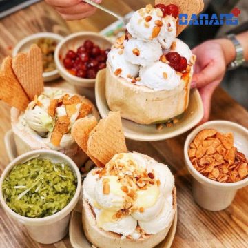 kem dừa ngon Đà Nẵng