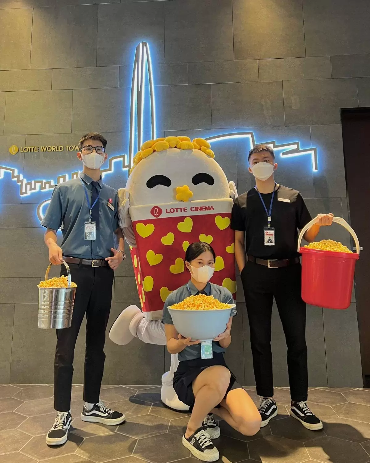 Lotte Cinema khuyến mãi bắp rang bơ