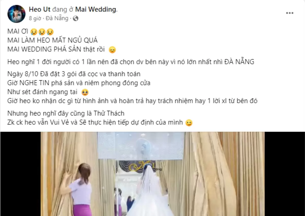 Toàn cảnh vụ áo cưới Mai Wedding lùm xùm vỡ nợ 300 tỷ 21 Mai Wedding phốt