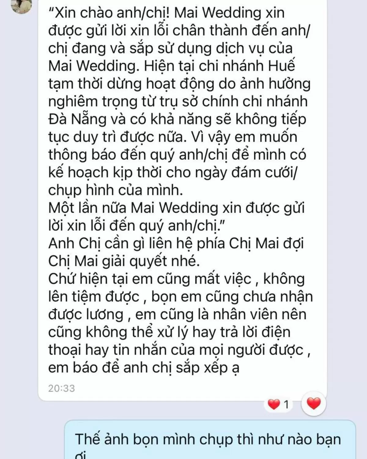 Toàn cảnh vụ áo cưới Mai Wedding lùm xùm vỡ nợ 300 tỷ 26 Hóng biến Mai Wedding Đà Nẵng
