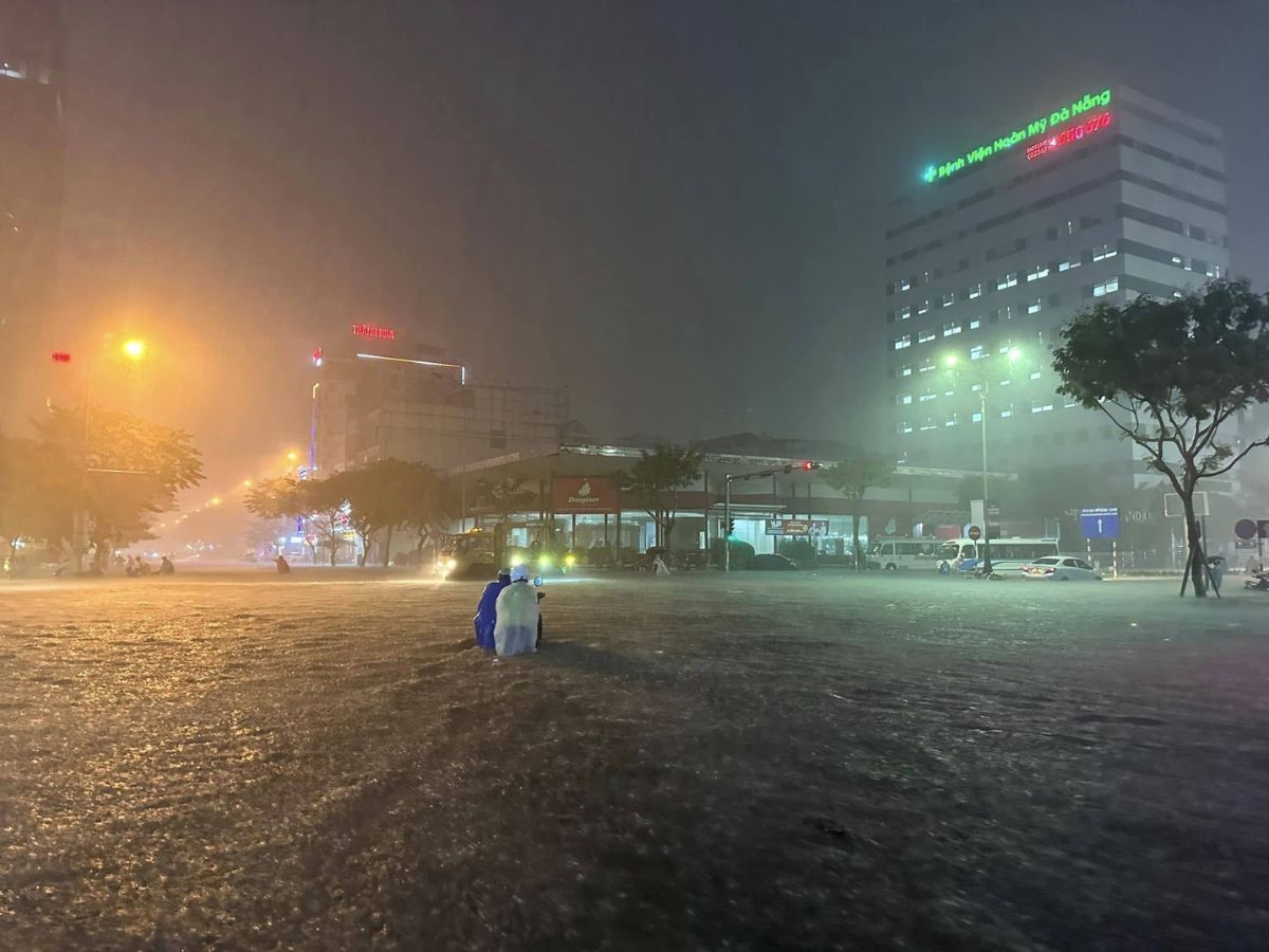 mưa lớn ở Đà Nẵng