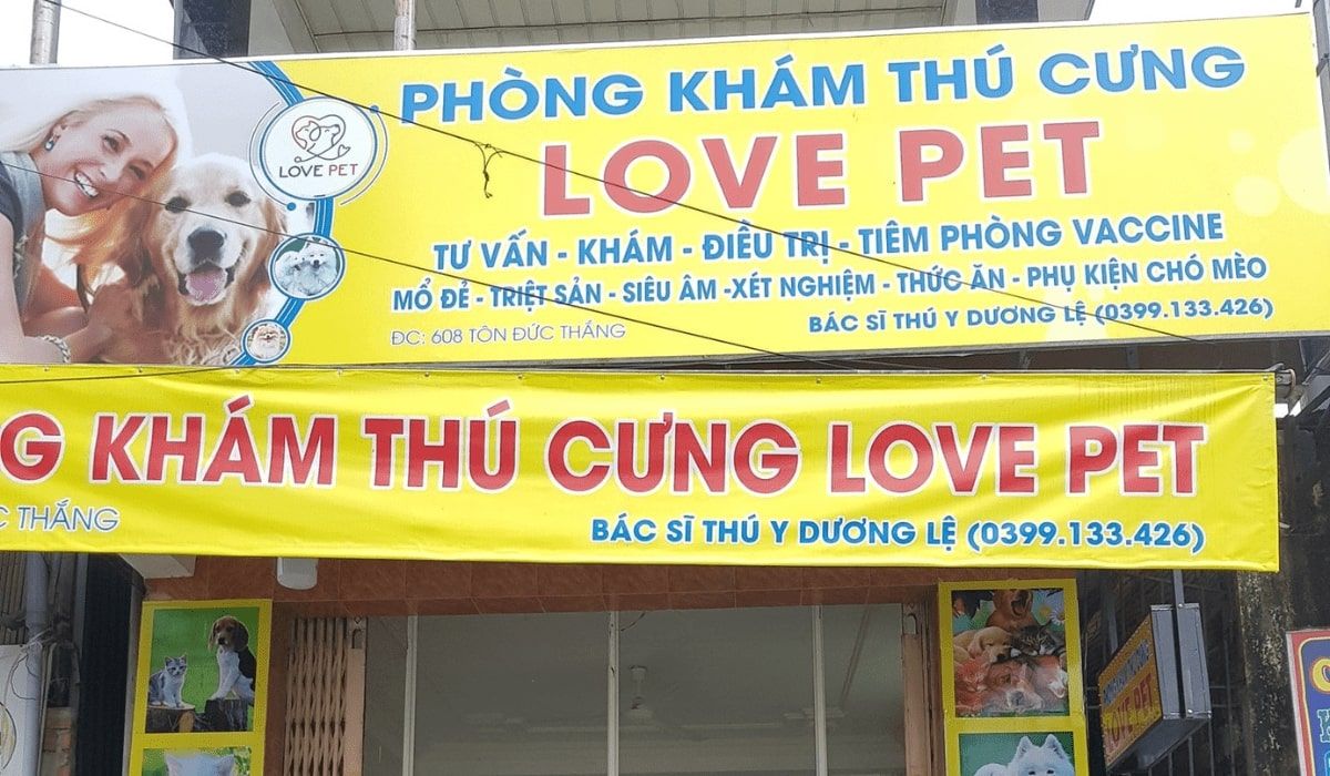 Love Pet – Phòng khám thú y tại Đà Nẵng