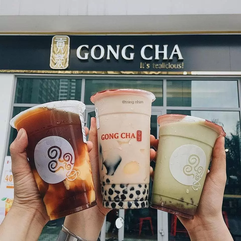 trà sữa gong cha quán trà sữa đà nẵng gong cha