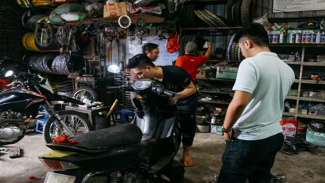 sửa xe máy đà nẵng - Đức Tiến