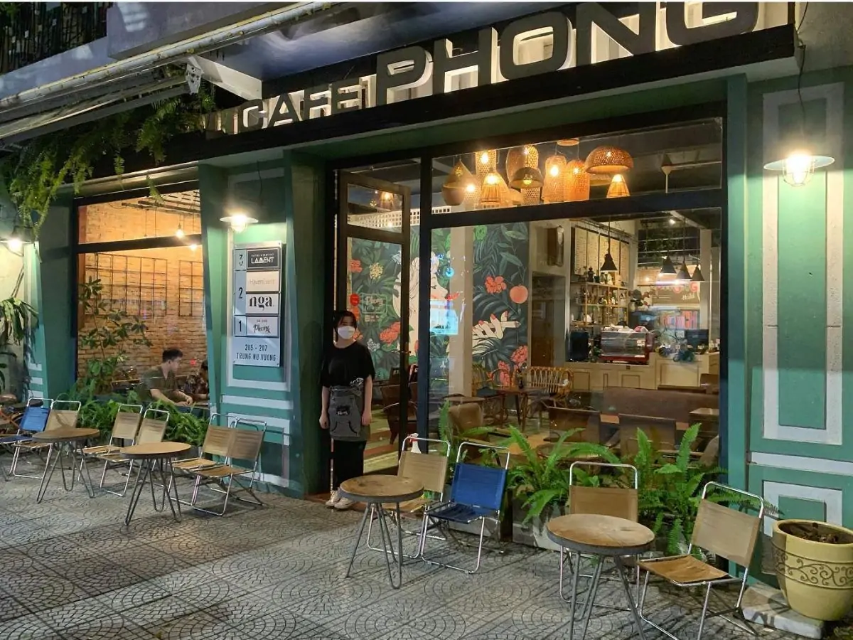 Bật bí 11+ quán cafe vintage Đà Nẵng view cực chất 40 Cà Phê Phong