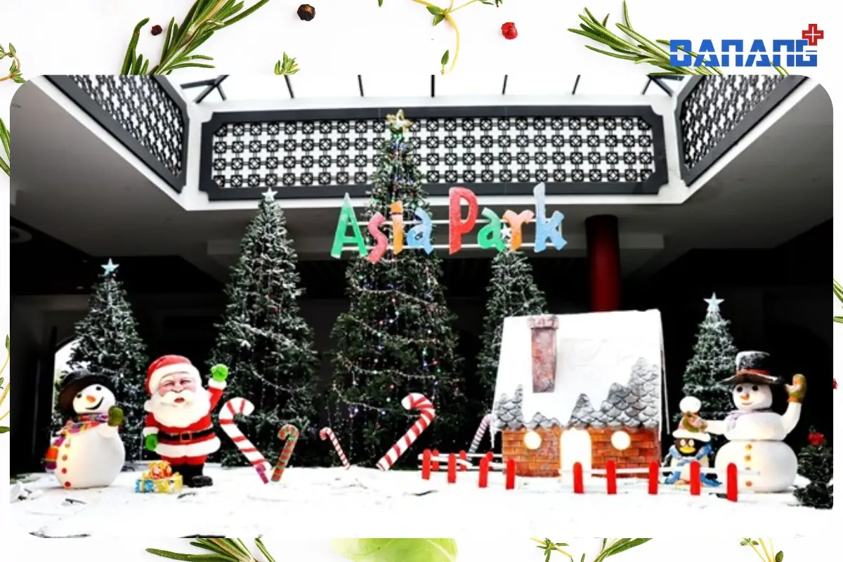 Noel nên đi đâu ở Đà Nẵng? 5+ địa điểm hẹn hò lý tưởng cho đêm Giáng Sinh 21 công viên văn hóa asia park trang trí giáng sinh