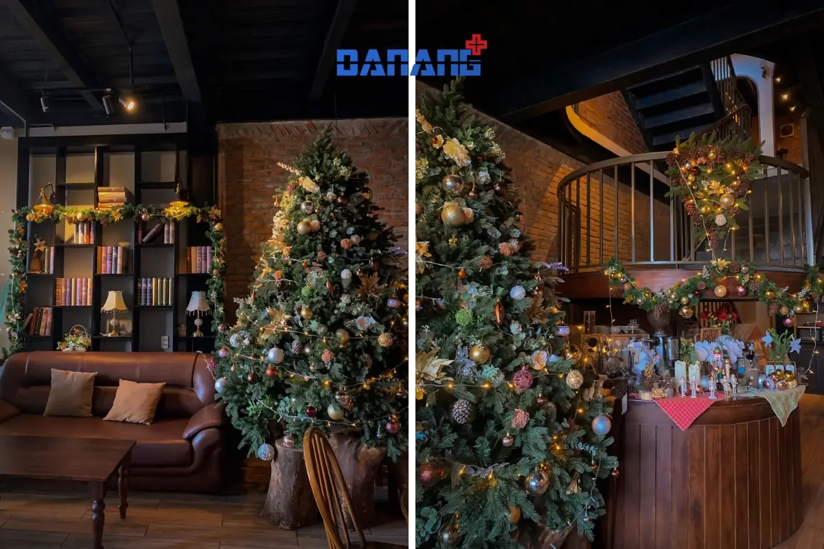 Ante Café - quán cà phê trang trí noel đẹp