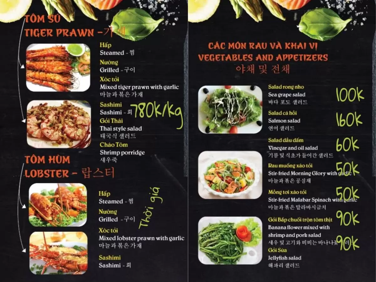 quán nhậu biển Đà Nẵng