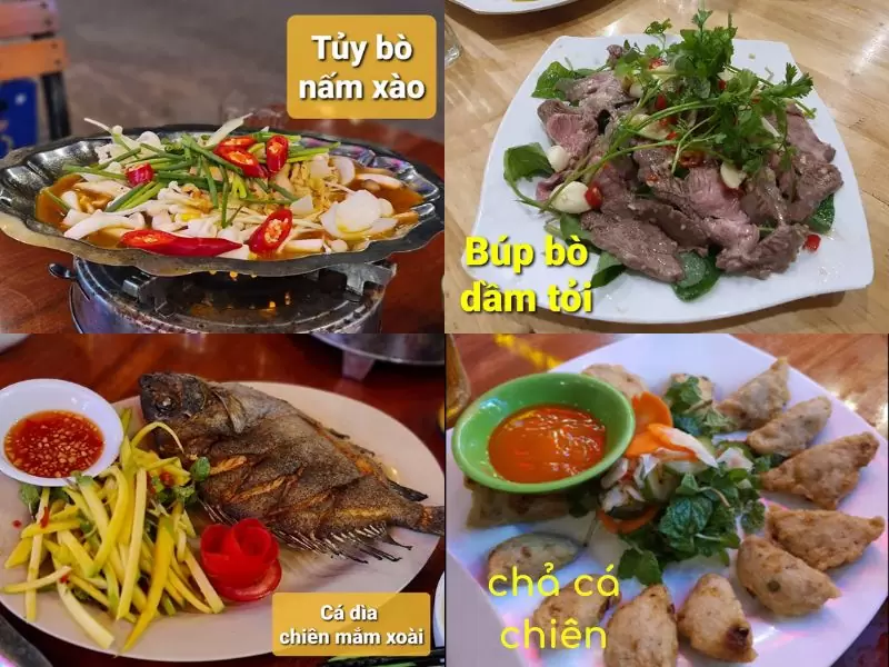 Hé lộ 6 quán nhậu bờ hồ Hàm Nghi Đà Nẵng view đẹp 22 menu quán nhậu Châu Bert