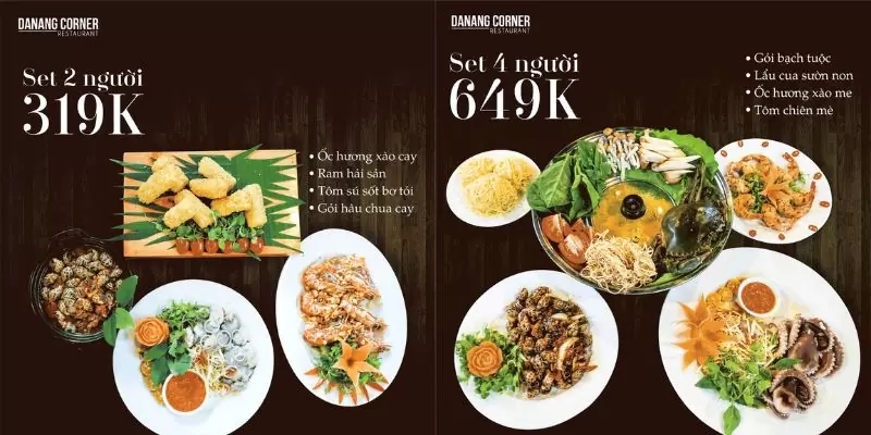 Menu quán Da Nang Corner Restaurant