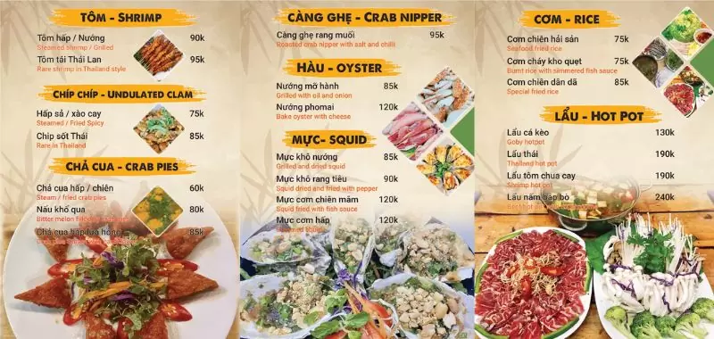 Tổng hợp 10 quán nhậu đêm khuya Đà Nẵng chơi hết đêm 17 quán Dân Dã Quán