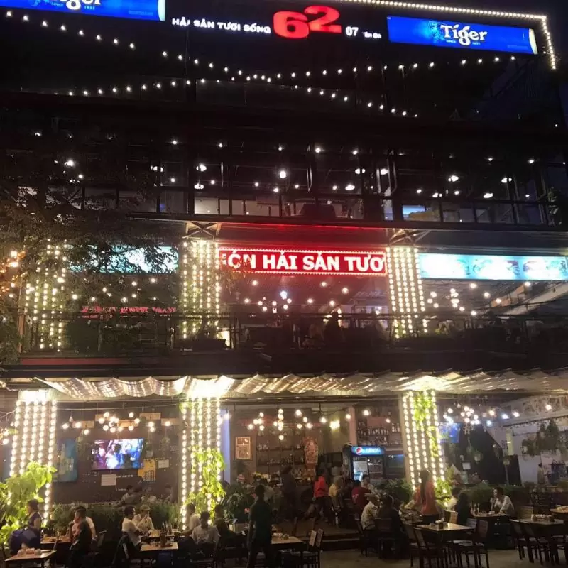 Tổng hợp 10 quán nhậu đêm khuya Đà Nẵng chơi hết đêm 29 Quán nhậu 62 - Quán nhậu đêm khuya Đà Nẵng