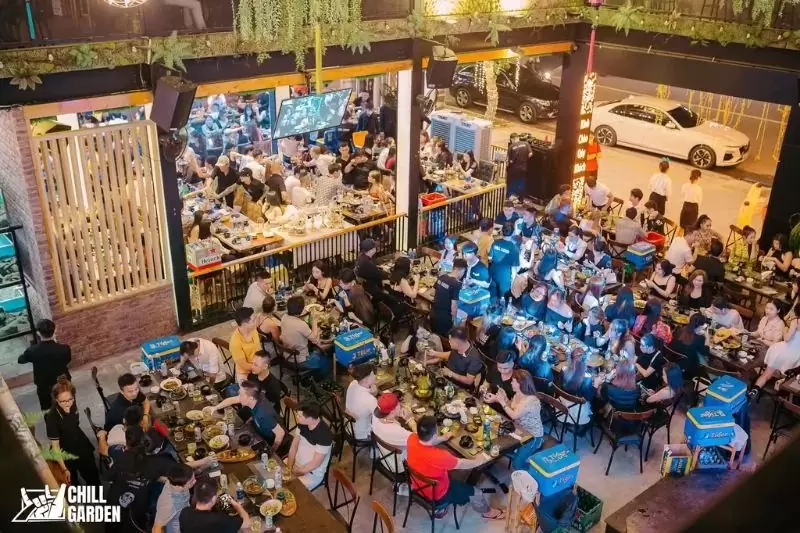 CHILL Garden - Địa điểm nhậu đường 2/9 Đà Nẵng