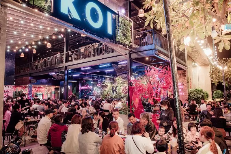 Koi Beer - Địa điểm nhậu đường 2/9 Đà Nẵng