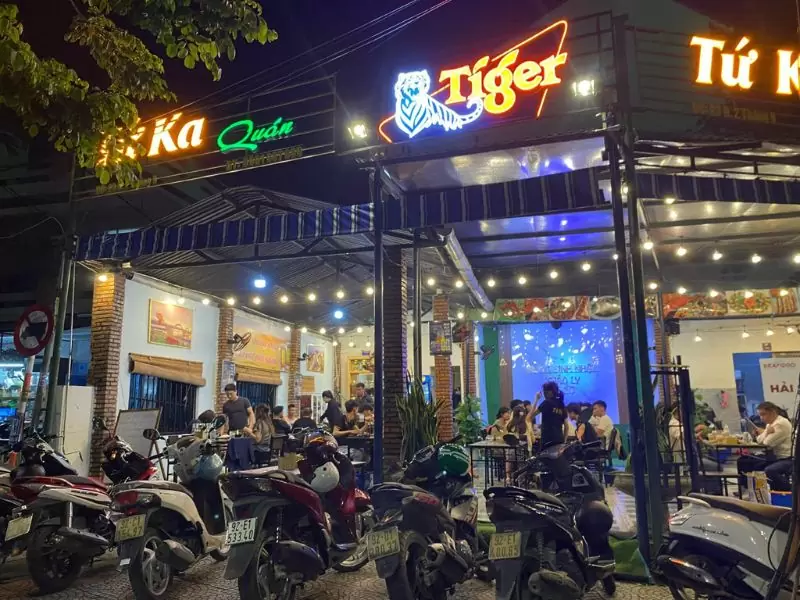 Tứ Ka Quán - Quán nhậu đường 2/9 Đà Nẵng