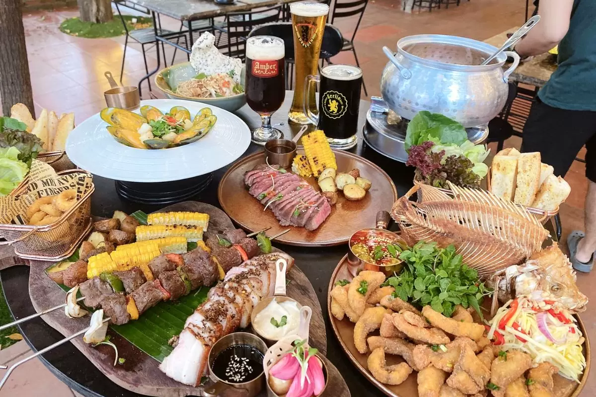 menu BCB Beer Restaurant