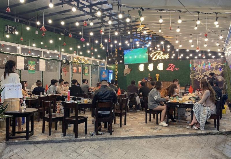 Zô beer - Quán nhậu ngon tại đường Xô Viết Nghệ Tĩnh Đà Nẵng