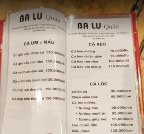 TOP 6 quán nhậu Hòa Hải Đà Nẵng vừa ngon vừa rẻ nhưng ít ai biết 32 menu quán nhậu balu