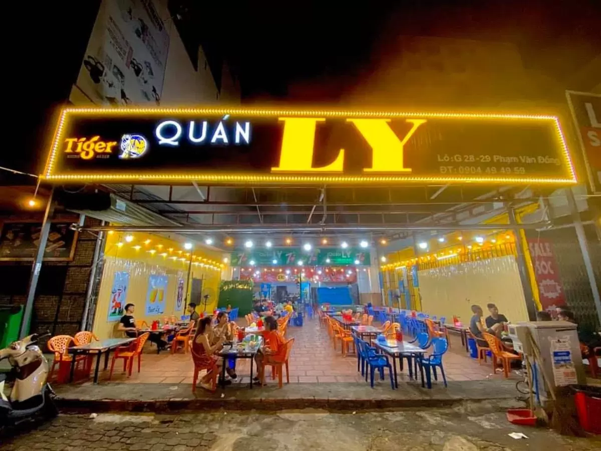 quán nhậu Phạm Văn Đồng Đà Nẵng