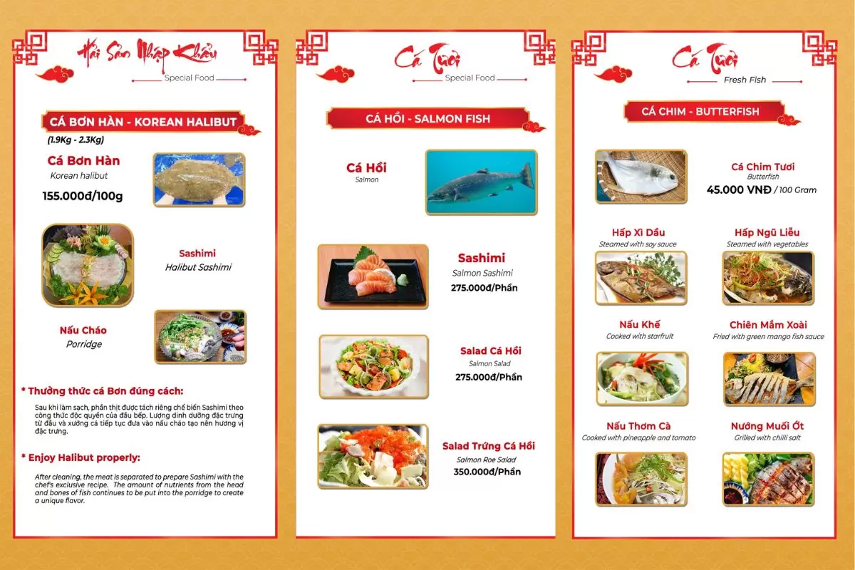 Menu hải sản TinTin2