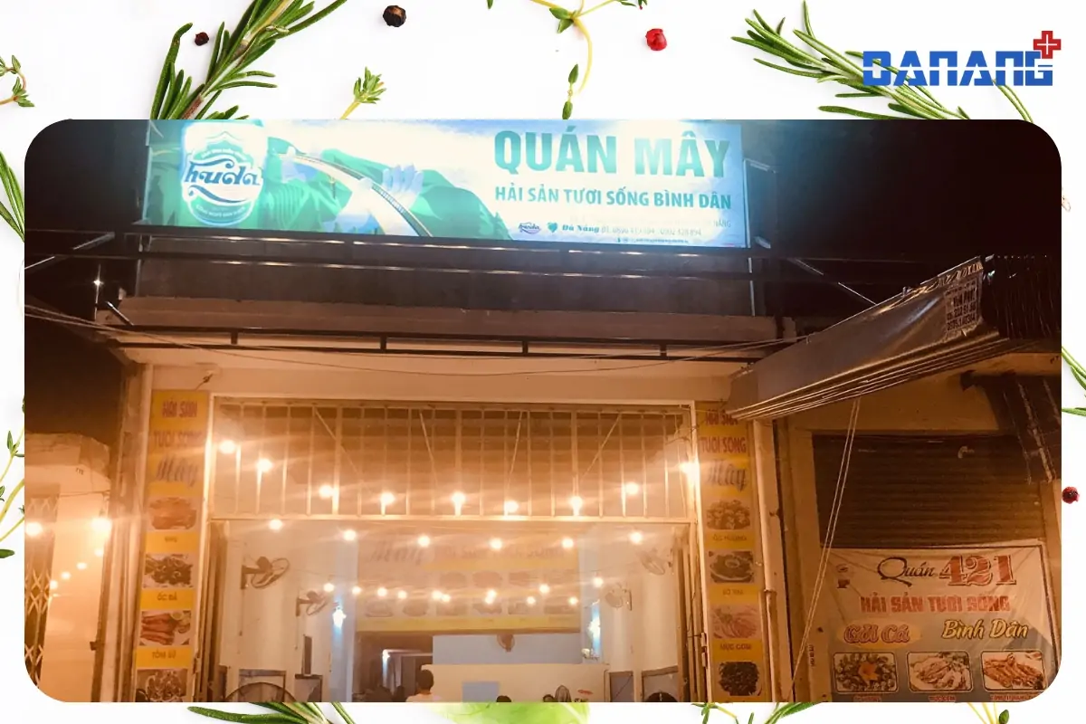 quán nhậu mây trên đường nguyễn tất thành