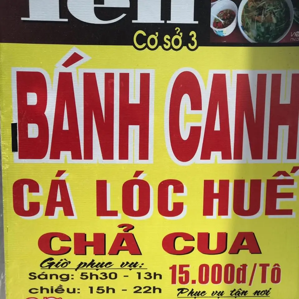 Top 10 quán bánh canh cá lóc Đà Nẵng thơm ngon, chuẩn vị 34 Bánh Canh Cá Lóc Yến
