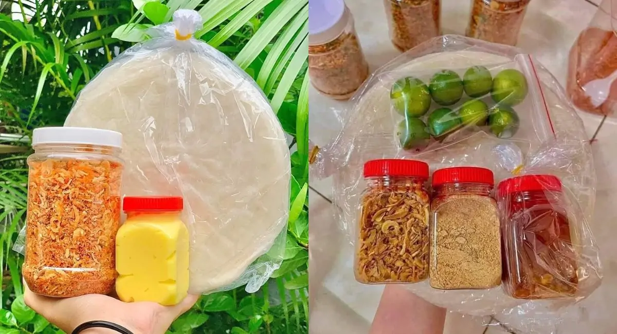Bật mí 6 địa chỉ bán bánh tráng phơi sương Đà Nẵng ngon mê ly 8 Ăn vặt Hoa Hướng Dương