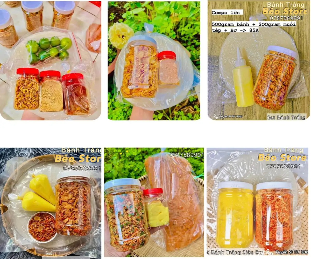 Bật mí 6 địa chỉ bán bánh tráng phơi sương Đà Nẵng ngon mê ly 10 Bánh Tráng Béo Store