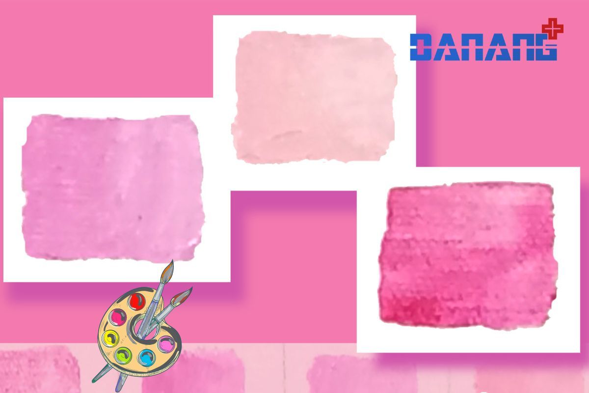 Có thể dùng color gì nhằm thực hiện nổi trội color hồng nhạt nhẽo vô tô điểm nội thất?