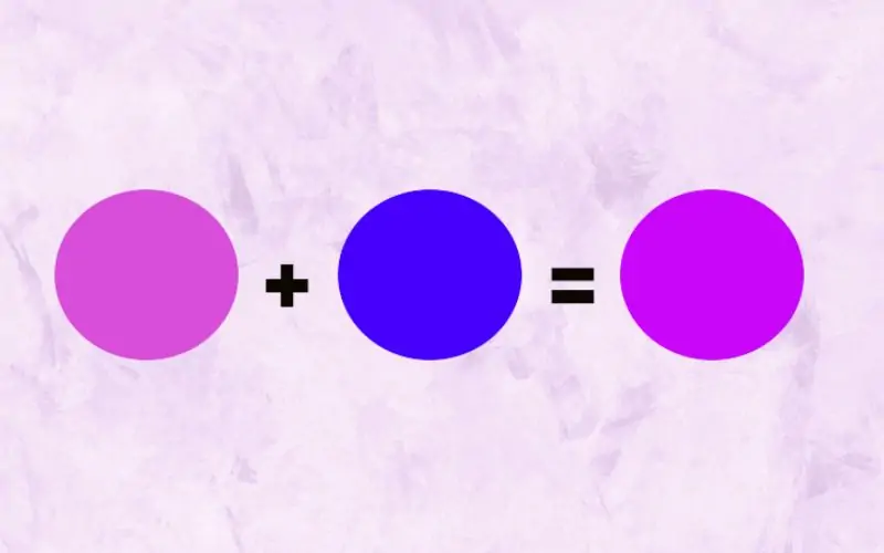 Cách pha màu tím: Cứ pha là lên màu chuẩn không cần chỉnh 26 Pha màu tím từ màu hồng cánh sen và xanh dương