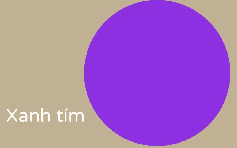 Cách pha màu tím: Cứ pha là lên màu chuẩn không cần chỉnh 35 Xanh tím