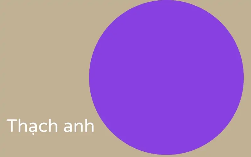 Cách pha màu tím: Cứ pha là lên màu chuẩn không cần chỉnh 36 thạch anh tím