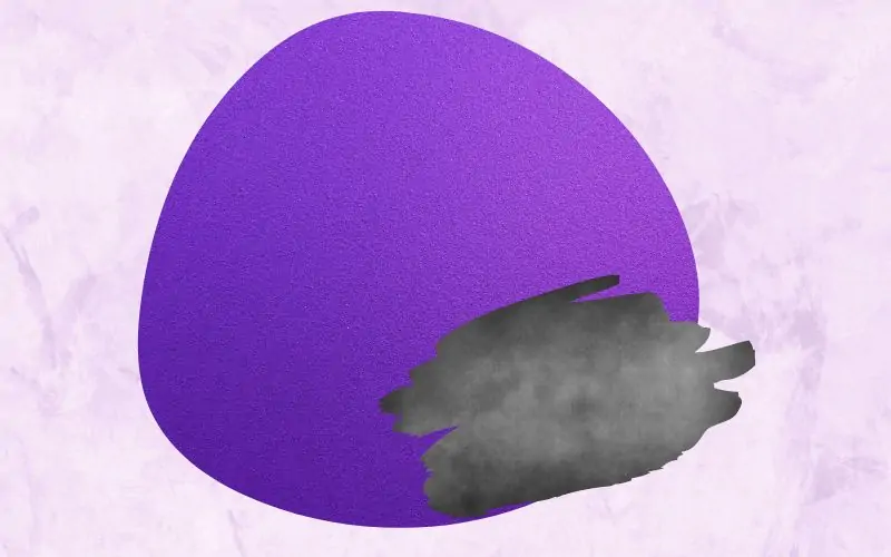 Cách pha màu tím: Cứ pha là lên màu chuẩn không cần chỉnh 41 Màu tím + Màu đen/xám