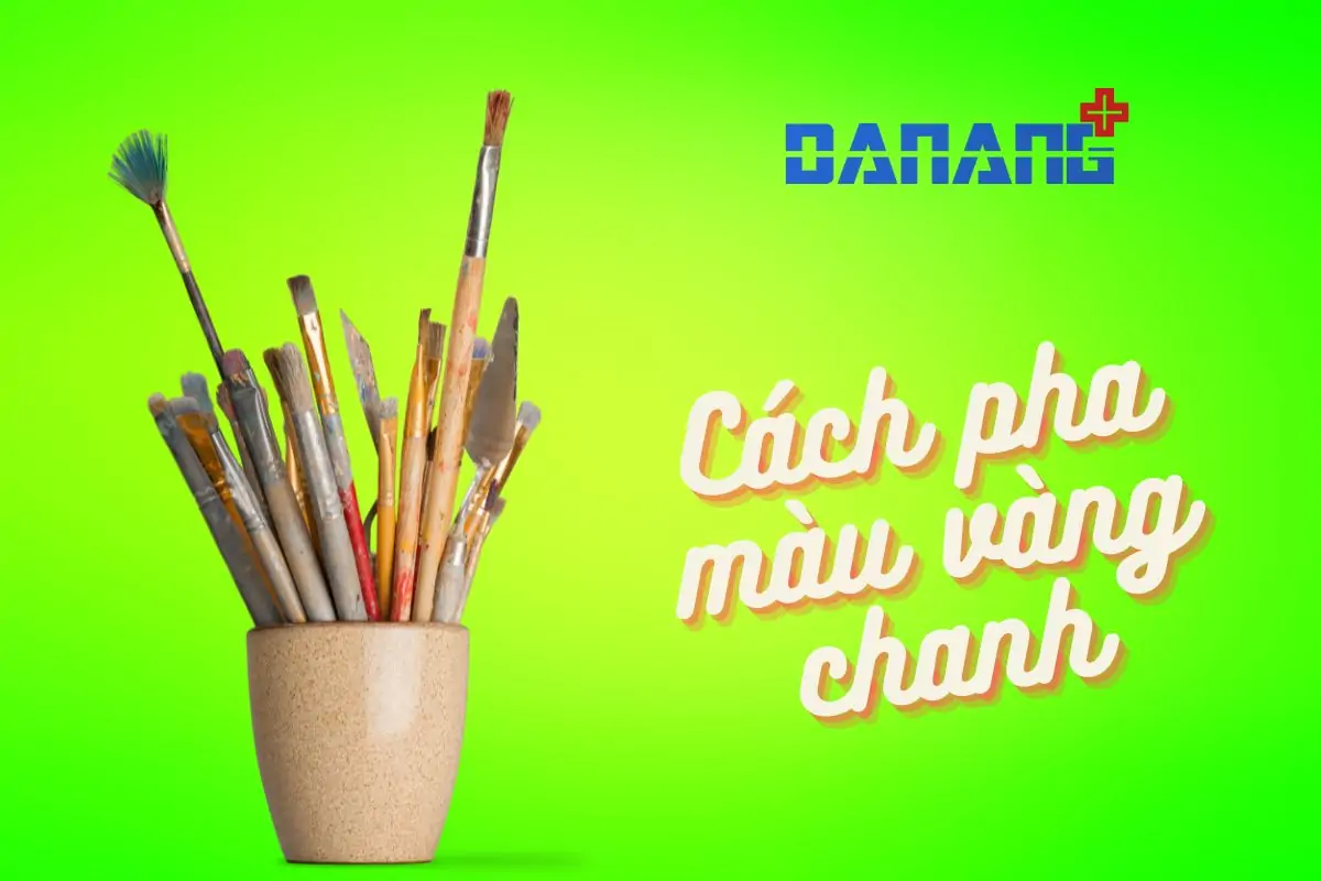 Cách pha màu vàng chanh