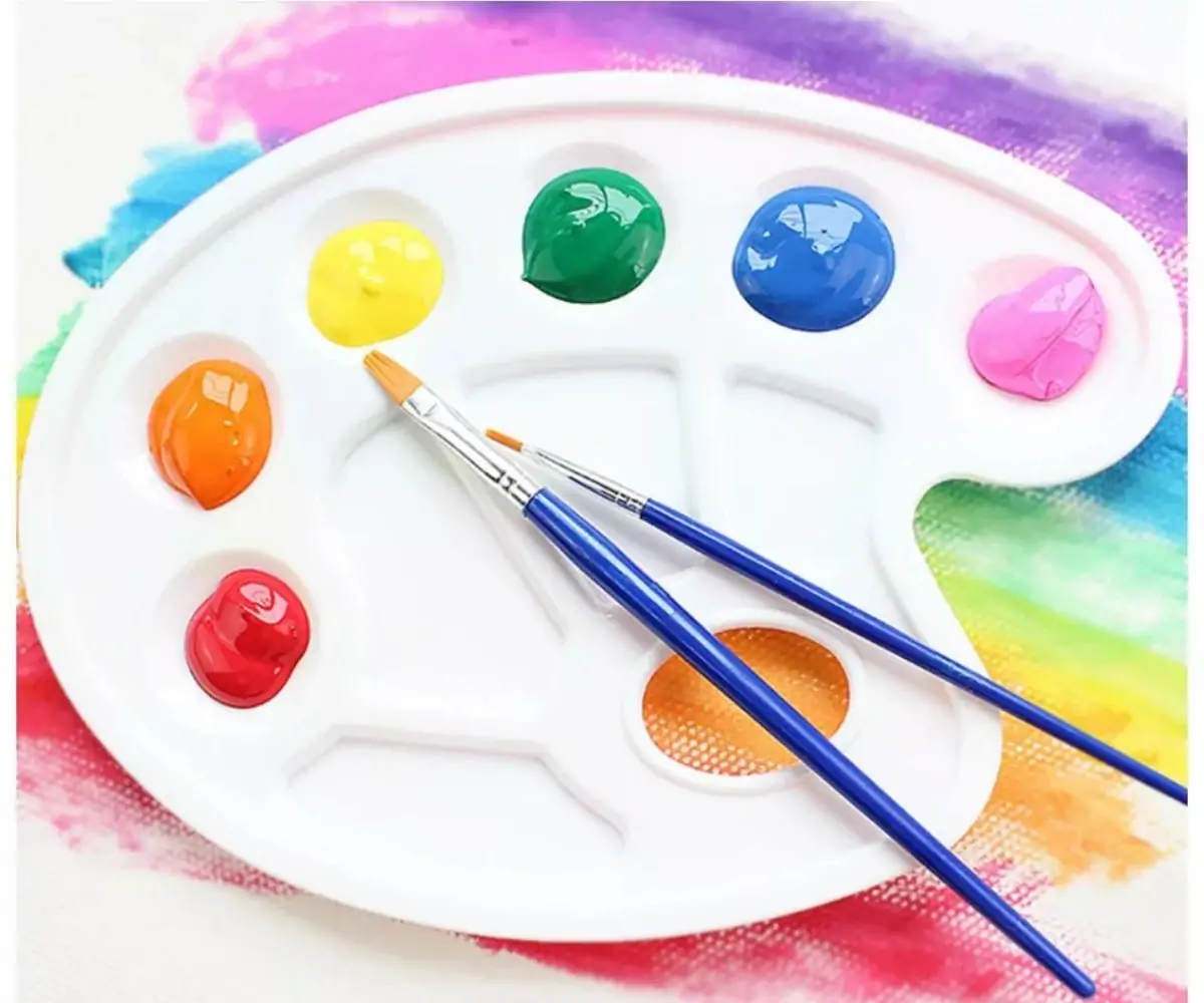 các lưu ý khi pha màu vàng đất