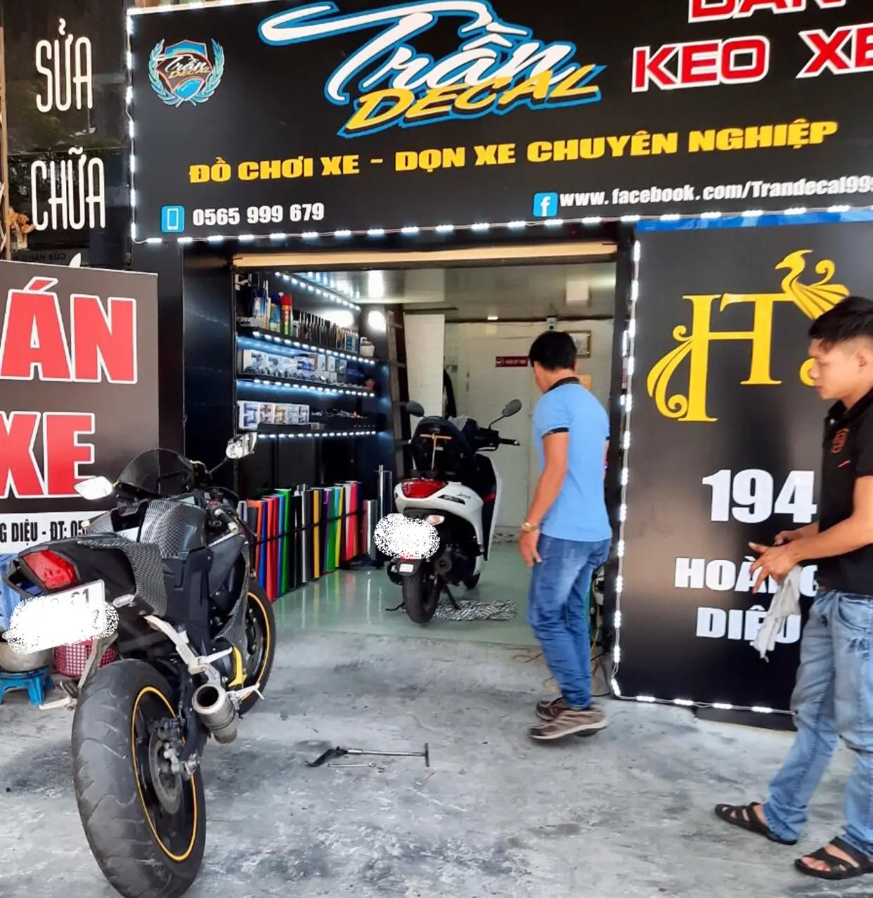 Dán Xe Trần Decal