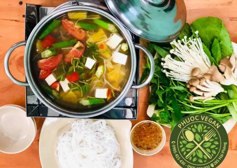 Tiết lộ 7 quán lẩu nấm Đà Nẵng ngon quên lối về 17 Quán chay Phước Vegan