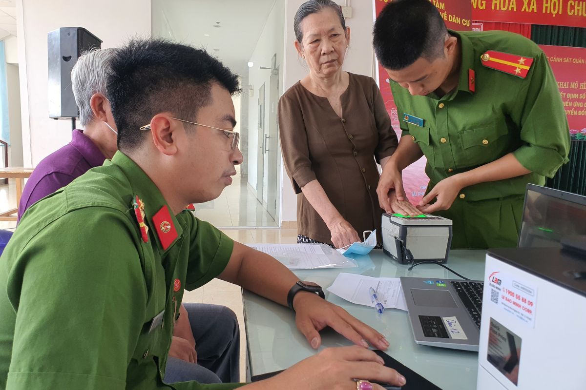 Lịch làm thẻ căn cước quận Cẩm Lệ Đà Nẵng