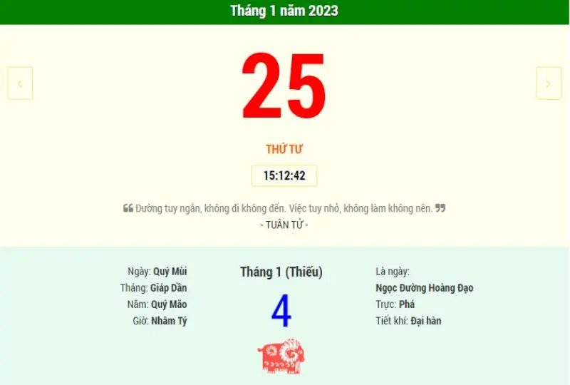 Tổng quan về ngày mùng 4 Tết 2026