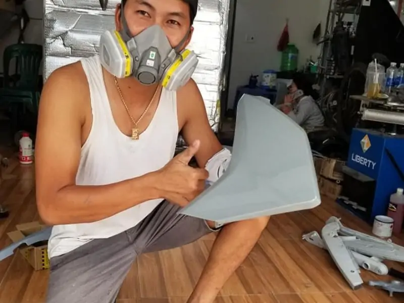 4 địa điểm sơn xe máy Đà Nẵng nhanh chóng, giá tốt 2 Sơn Xe Trần Thiện