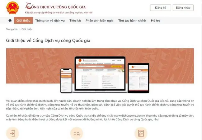 Tra cứu CCCD qua cổng dịch vụ công quốc gia