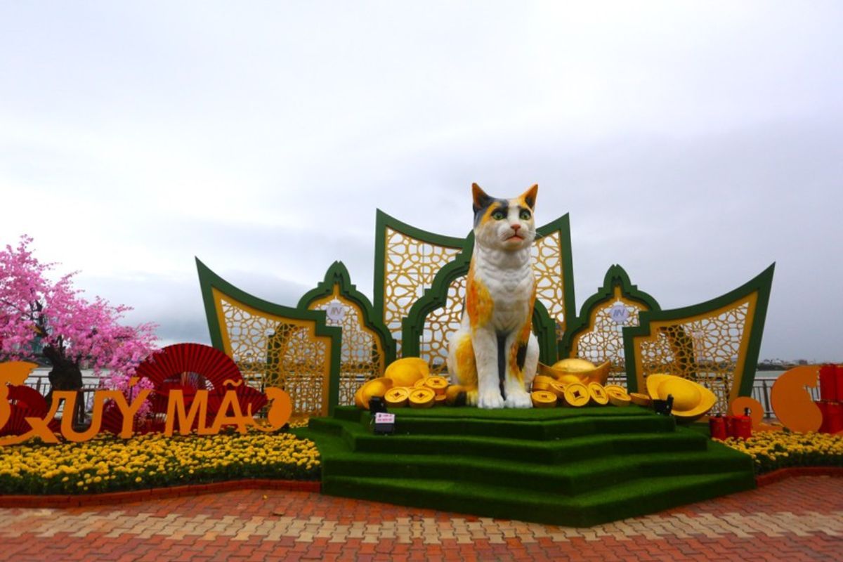 linh vật mèo Đà Nẵng