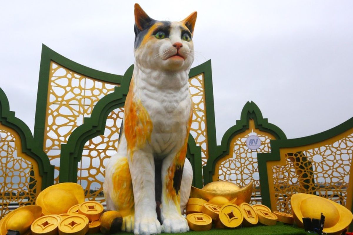 Hình ảnh linh vật mèo Đà Nẵng