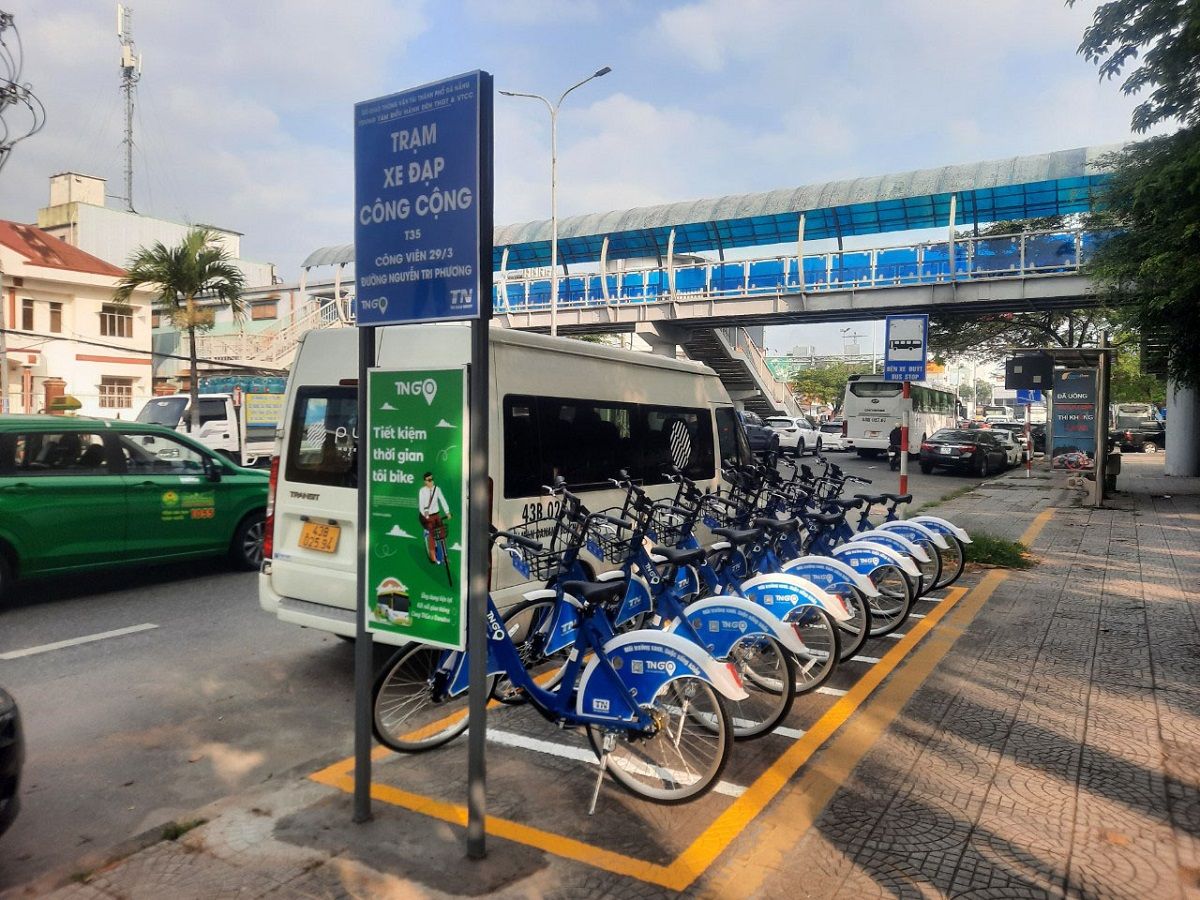 Cách thức hoạt động xe đạp công cộng Đà Nẵng