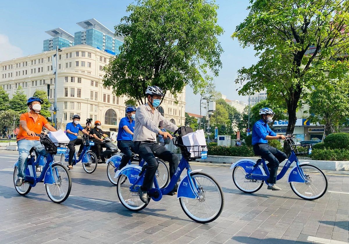 Thông tin thí điểm xe đạp công cộng Đà Nẵng