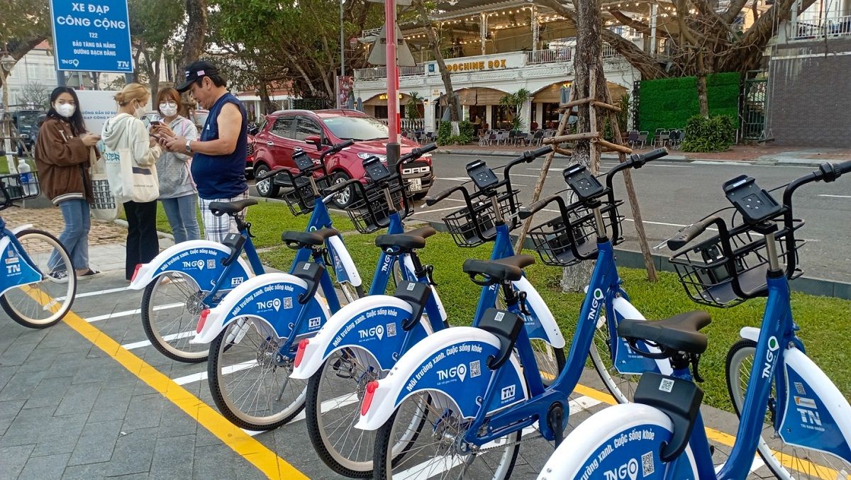 Thông tin thí điểm các trạm xe đạp công cộng Đà Nẵng