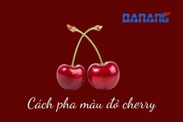 Đỏ cherry là màu gì? 2 Cách pha màu đỏ cherry chuẩn nhất