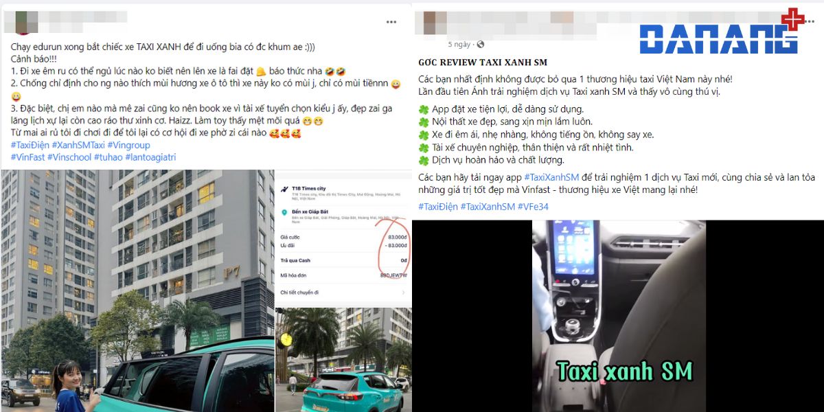 Phản ứng của cộng đồng mạng về dịch vụ xe taxi điện của VinGroup
